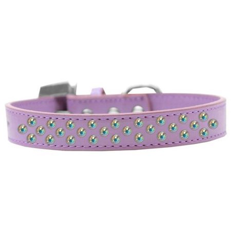 UNCONDITIONAL LOVE Sprinkles AB Crystals Dog CollarLavender Size 20 UN847266